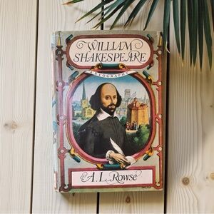 Vintage 1963 William Shakespeare: A Biography | First Edition Hardcover